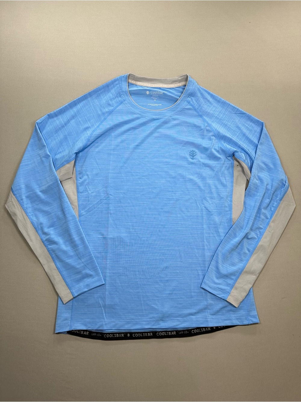 Coolibar Ultimate Long Sleeve Rash Guard, Hem Grip, Underarm Grommets - Medium